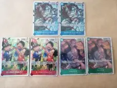 ワンピース 受け継がれる意志 srまとめ売り シャンクス エース&サボ&ルフィ