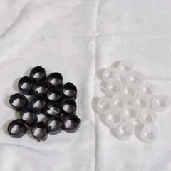 30個 フロアマット 15個ずつ 保護パット 椅子の脚 プラスチック