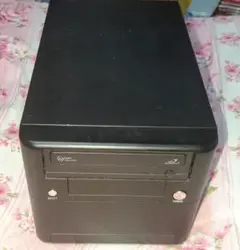 ブラックPCケース　Mini-ITX専用　ケース　中古