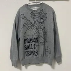 ドラゴンボールZ 長袖トレーナー　裏起毛　M グレー