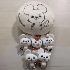 名もなきねずみ もちもちクッション マスコット セット