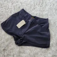 マルティーヌシットボン　ショート パンツ パープル XL 大きいサイズ 42 綿