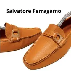 【ほぼ新品】Salvatore Ferragamoフェラガモ ローファー51/2