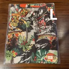 新品未使用 Lサイズ サマーサンタアロハシャツ 半袖シャツ ブラック