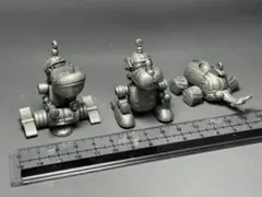 タツノコメカ　金属　フィギュア　3体