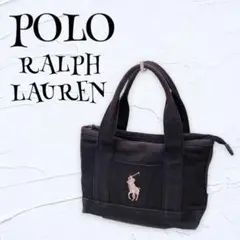 【POLO RALPH LAUREN】ポロ ラルフローレン トートバッグ 紺色