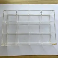 無印良品　アクリルコレクションケース　3段
