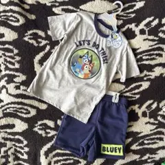 【新品タグ付き】BLUEY ブルーイ 公式 セットアップ 120