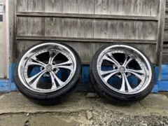 ケルベロス2 19インチ深リムドリフトjzx 4本　18マジェスタ　ホイール車 ケルベロス2 19インチ深リムドリフトjzx 4本18マジェスタホイール車