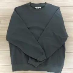 UNIQLO U ライトウェイトスウェットシャツ　ブラック