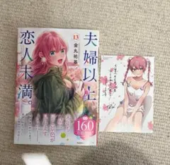 夫婦以上、恋人未満。１３ ゲーマーズ特典 イラストカードつき 未読品
