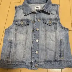 OLD NAVY ノースリーブデニムベスト XL