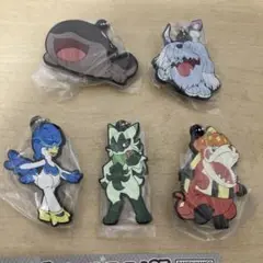 ポケモン　ラバーマスコット25 5個セット