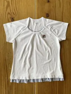 FILA レディーステニスウェア　半袖Tシャツ　白