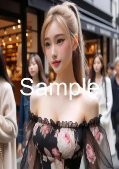 A4サイズアートポスター 1点もの 美女ポスター最高品質 C-C-35