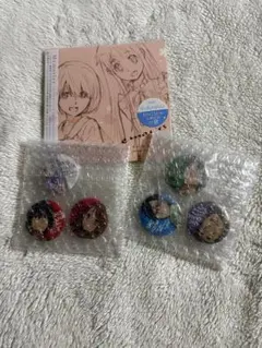 CD未開封 あの花&ここさけ(初回仕様限定版) + 缶バッジ開封済み6種
