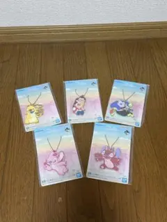 みんな集まれ！ラバーチャームコレクション 5個セット 〈うちわのおまけ付き〉