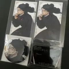 薬屋のひとりごと展 薬屋展 羅漢 セット 缶バッジ チケ風カード マグネット