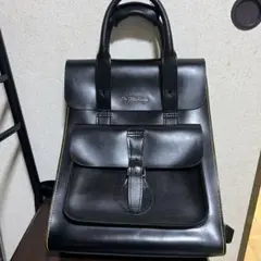 【早い者勝ち】 Dr.martens レザーリュック ブラック