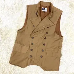 【美品】Engineered Garments ナポレオン ベスト ベージュ