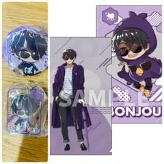 ドズル社　ぼんさん　アクリルキーホルダー、 缶バッヂ、クリアファイルのセット