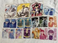 面探偵コナン トレカ、色紙
