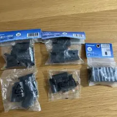 スチールラック用スリーブ　ポール径25mm用　16組　【未使用】