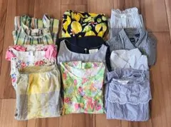 女の子　半袖　ワンピース　トップス120 ~ 140　まとめ売り　10点