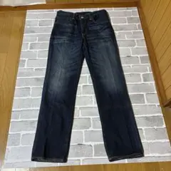 Levi's 502 ダークブルー ストレートデニム
