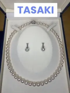 【保証書付】TASAKI タサキ 田崎真珠 パールネックレス イヤリング