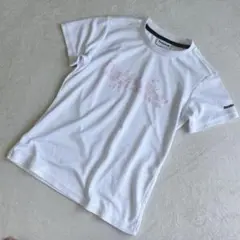 リーボック◇ハートプリントTシャツ メッシュ テニス ランニング ウェア M