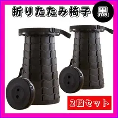 (新品未使用)折りたたみイス2個セット(行列やイベントに)