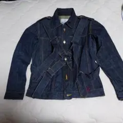 4*猫様 Vivienne Westwood ブラックデニムジャケット 48 2025年最新】Vivienne Westwood Gジャン・デニムジャケットの