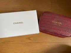 シャネル CHANEL クリスマス 2022 ノベルティ ポーチ
