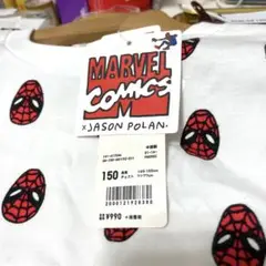 ユニクロ　MARVEL COMICS スパイダーマン Tシャツ 150