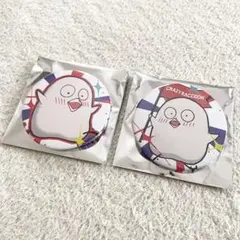 CRフェス おぼ　缶バッジ　crazyraccoon クレイジーラクーン