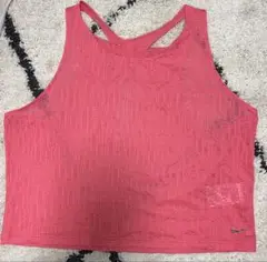 Nike DRI-FIT XL ピンク タンクトップ