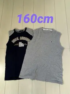 Champion ヒロココシノ ノースリーブタンクトップ 2枚セット男子