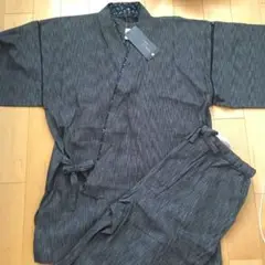 新品　メンズ　甚平　作務衣　トンボ　和スタイル　上下セット　LLサイズ　半袖
