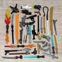 【匿名配送】LEGO 35個 武器 ニンジャゴー スターウォーズ お城