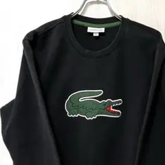 Lacoste ブラック トレーナー