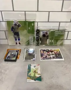 NARUTO ベースヤード アクスタ アクキー マグネット特典 カカシ 他1点