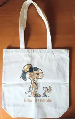 沖縄 PEANUTS スヌーピー トートバッグ