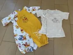 ロンパース　短肌着　くまのプーさん