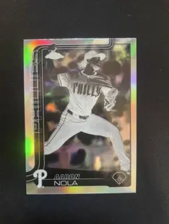 2025 topps chrome ネガティブリフレクター アーロン・ノーラ
