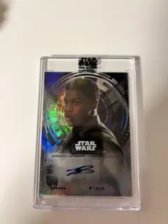 ジョン・ボイエガ スターウォーズ 直筆サイン TOPPS 正規品 ジョン・ボイエガ スターウォーズ 直筆サイン TOPPS 正規品 2025
