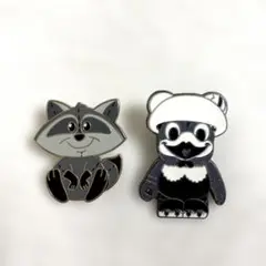 カリフォルニアディズニー　ミーコ　ホセ　ピンバッジ　２個セット