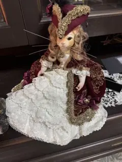 MA.RA.EL. GIRARDI MARIANO ビンテージ　猫の顔をした人形