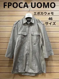 FPOCAUOMO エポカウォモ半袖シャツ46サイズ 七分袖