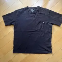 黒 Sサイズ 左胸ポケット Tシャツ